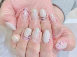 シンプル+お好きなアート4本