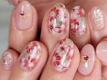 ネイルフロンティア 吉祥寺(NAIL FRONTIER)/ふみの♪レッドコスモス11980円