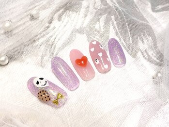 グリスター(Glister)/ハロウィンネイル