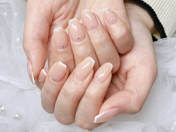 サロン アミリー(Salon Amiely)/フレンチ/グラデ★細フレンチ