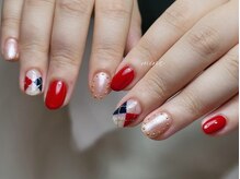 ミンスネイル(Mins Nail)/チェックアートネイル