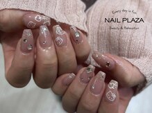 ネイルプラザ 河原町OPA店(NAIL PLAZA)/キラキラネイル
