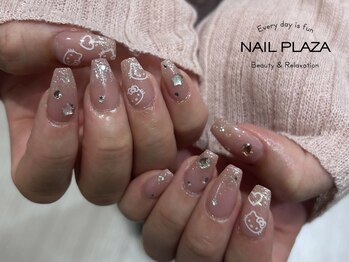ネイルプラザ 河原町OPA店(NAIL PLAZA)/キラキラネイル