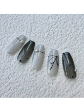 アリソン(Allison)/リボン・シースルー・ドット