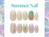 〈ハンド〉期間限定♪夏ネイル　シンプルアート5940円→5390円