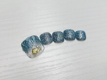 フォルサ(Forca)/ラメグラデーションフットネイル