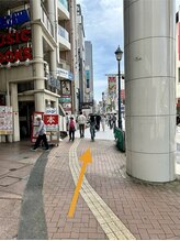 ジョイ 茅ヶ崎北口店(JOY)/JR茅ヶ崎駅からの道順