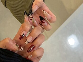 エルビーネイルシェリー 天王寺店(LB.nail cherie)/持ち込みデザイン/10本アート