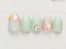 ノーネイル 有明ガーデン(NO NAIL ARIAKE)/バタフライ　￥4990
