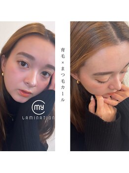 ドルチェ 宇田川店(dolce)の写真/マイラミネーションで育てながら整える。抜け感と軽やかさで魅せる、大人のナチュラル美まつ毛カール