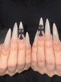 レディスペネイル ノウラ 名駅店(Redispe nail NouRa) クロスパーツネイル^_^ 【名駅/名古屋駅/フイルイン】