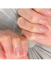 エクラプラス(Eclat.plus)/マニキュアでグラデーション