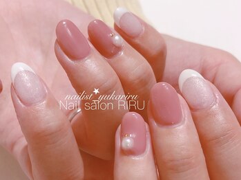 リル(RIRU)/パール×キラキラ×フレンチ
