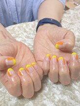 レッドモート(Red moat)/アートフレンチネイル