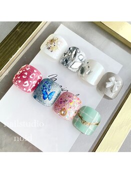 ノイド(noid)/フットネイル/定額デザイン