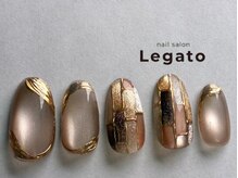 レガート(Legato)の雰囲気（ネイル初めての方にもおすすめ！シンプルで上品なオフィスネイル）