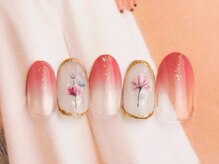 ハーティー(Hearty)/押し花ネイル