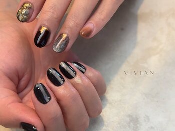 ヴィヴィアン ネイル(Vivian nail)/ラメライン　