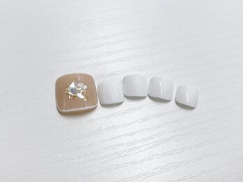 フォルサ(Forca)/ワンカラーシェルフットネイル