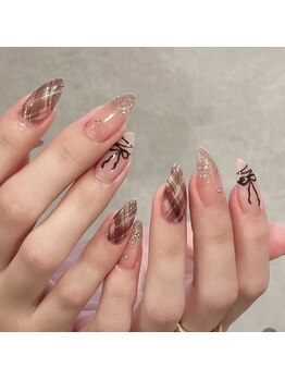 リラエス(Rela S)/チェックネイル