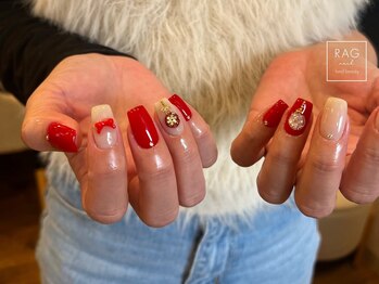 ラグ ネイル(RAG nail)/クリスマスネイル