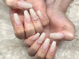 グラデーションネイル　担当Aoi