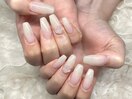 グラデーションネイル 担当Aoi