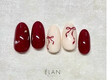 エラン メグロ(ELAN Meguro)/ボルドー×リボン