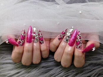 ラッキーネイル(lucky nail)/バレンタインネイル