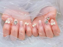 ラメール(La mer)/持ち込みリボンネイル