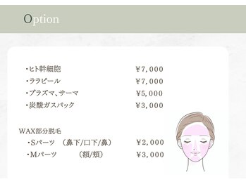 セレーノ 白金台(seReno)/【各種オプション】