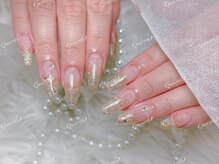 ノア ネイル(Noa Nail)/ゴールド　ラメグラデーション