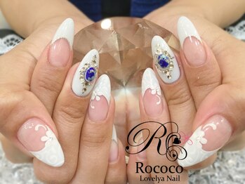 ロココ ラブリヤ ネイル 岡崎店(Rococo Lovelya Nail)/ダイヤモンドデザインネイル