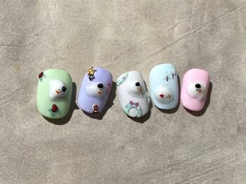 ゆびノさき イバラキシ(ibarakishi)/とけとけ雪だるま