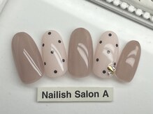 ネイリッシュサロン エー(Nailish Salon A)/シンプルドットネイル