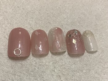 カラネイル 南森町店(calla nail)/キラキラニュアンス