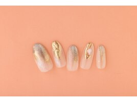 【人気の先端マグネットネイル】