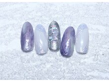 ローズクォーツ(Rose Quartz)/ニュアンスネイル ¥8,000