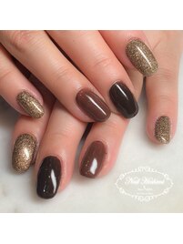 ブラウンテイストのワンカラー