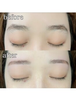 バトン(BATON.)/【 美眉eyeblow wax & lift 】