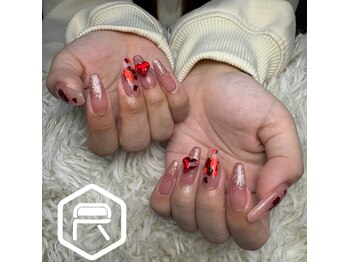 レディスペネイル ノウラ 名駅店(Redispe nail NouRa)/ハートネイル