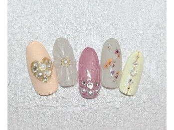 プルメリア(PLUMERIA)/4月定額デザインコース