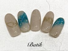 バティックネイル 川崎店 ネイル アイラッシュ(Batik Nail)/定額　新規¥7.000　リピ¥7.500