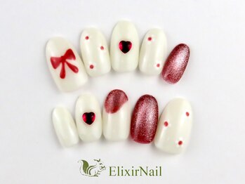 エリクサーネイル 新宿3丁目(Elixir Nail)/定額a シンプル/クーポン使用