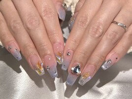 キラキラワンホンネイル♪