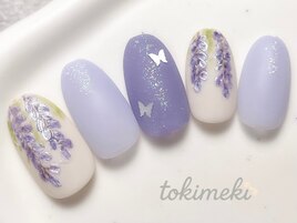 2026 梅雨　藤の花