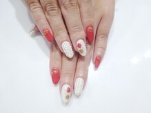 ネイル リッチ(Nail Rich)/ニットネイル×アーガイル