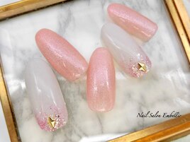 (1419)キラキラダイヤネイル