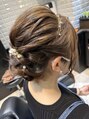 アン(AN.)&nbsp;ヘアセットも出来ます☆ご希望の方はお問い合わせください♪