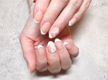 プルメリア(Plumeria)/【ハンド】3Dフラワー×ビジュー